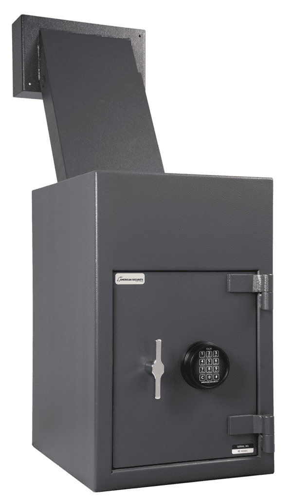 AMSEC DSR2516E2 Reverse Loading Through the Wall Depository Safe deposit safe, through the wall, till