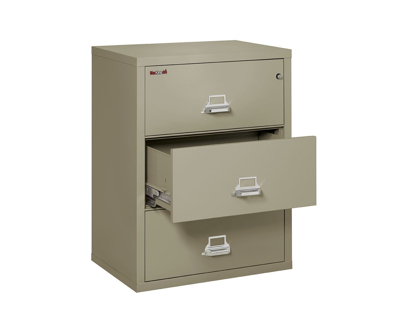 Fire King Classic Lateral File Cabinet 3 Drawers 3-3122-C