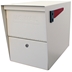 MailBoss 7209 Package Master Locking Security Mailbox - White