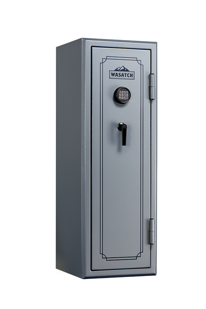 Wasatch 18 Gun Fire And Water Safe With E-Lock, Pebble Gray 18EGW