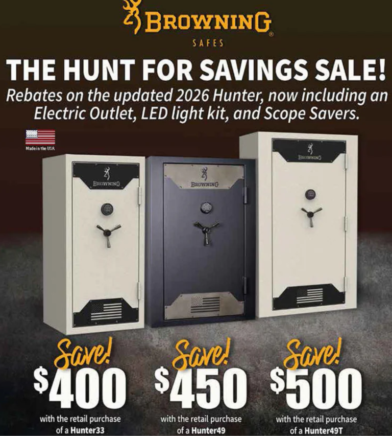 Browning hunter series rebate.