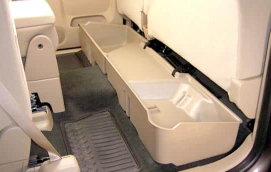 Du-Ha Underseat Storage-Gun Case - Chevrolet/GMC - Silverado/Sierra Extended Cab - 2007-2013