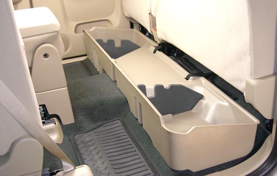 Du-Ha Underseat Storage-Gun Case, for 06-07 Chevrolet/GMC Silverado/Sierra Extended Cab - 5'8" Extra Short Box (Classic)