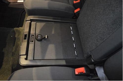 Console Vault GMC Sierra 2500/3500 Under Bench Seat Console: 2015 - 2019