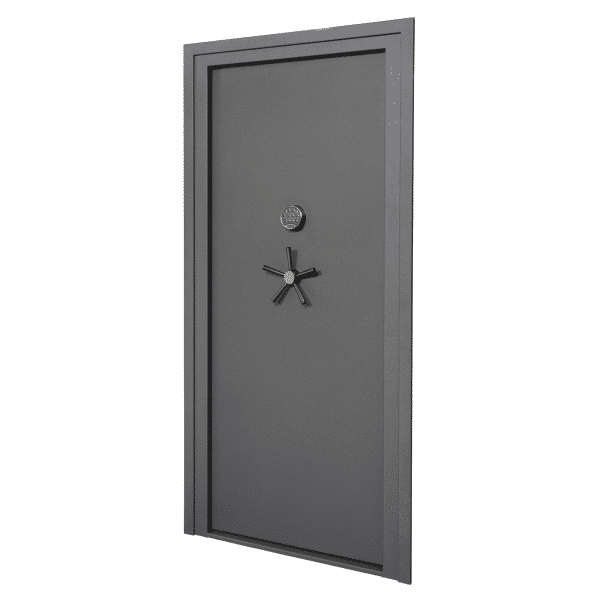 SnapSafe 75421 Premium Vault Room Door 36" - Inswing Dark Grey