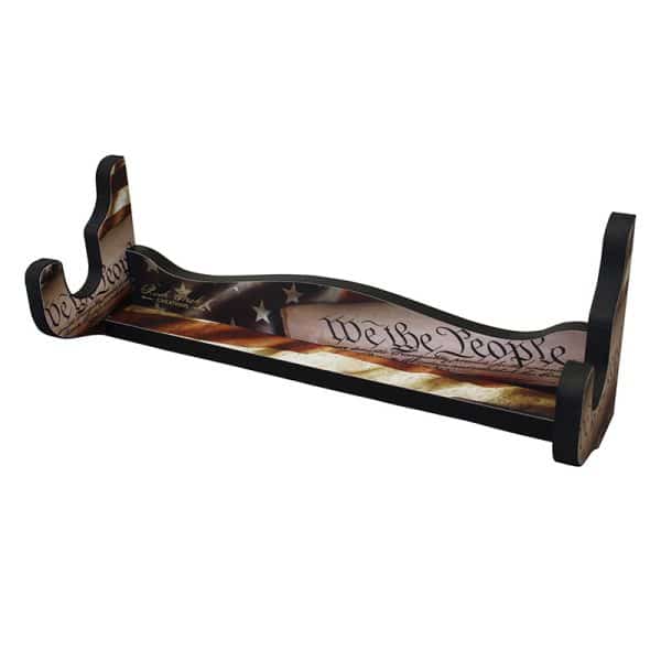 Rush Creek AMERICANA SINGLE RIFLE/SHOTGUN WALL STORAGE DISPLAY RACK
