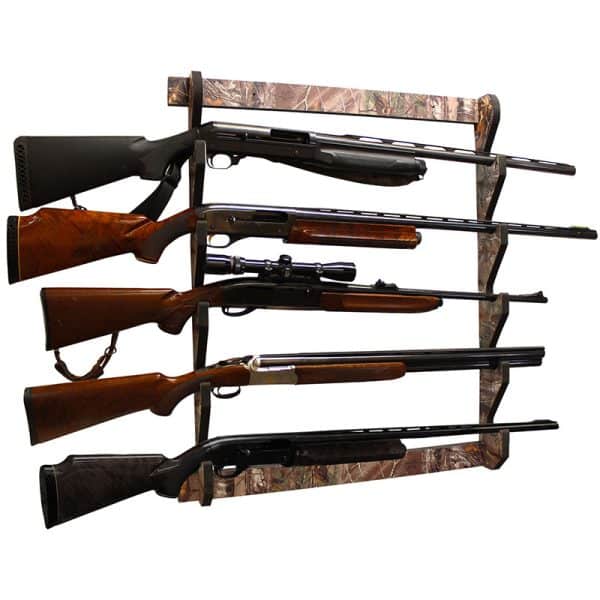 Rush Creek REALTREE CAMO 5 GUN WALL RACK