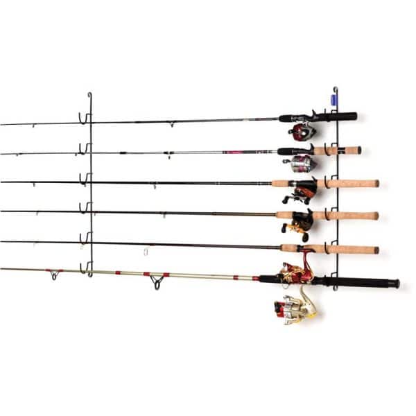 Rack'em 7006 Horizontal 6 Rod Fishing Rod Rack