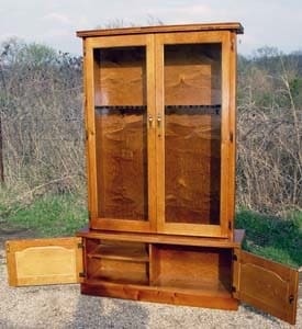 Scout 720 Gun Cabinet - Pine - 20-Gun