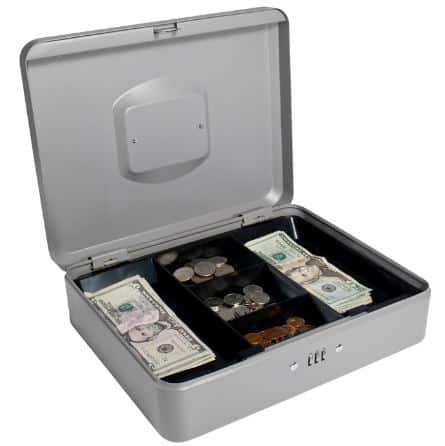 Barska CB11788 Large Cash Box with Combination Lock