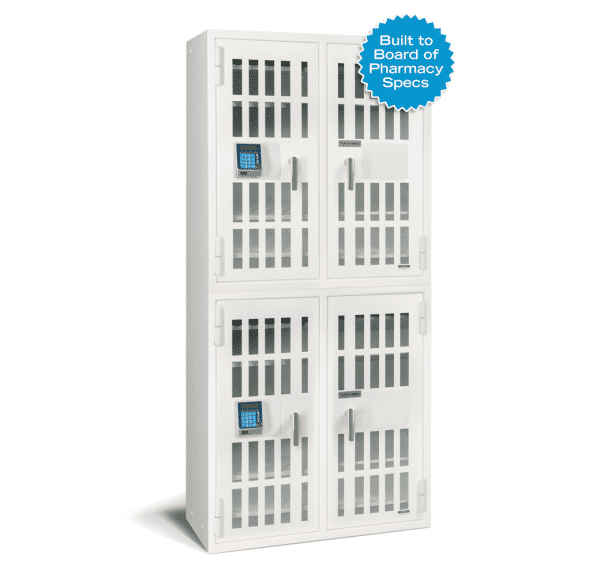 American Security Four Door Pharmacy Safe