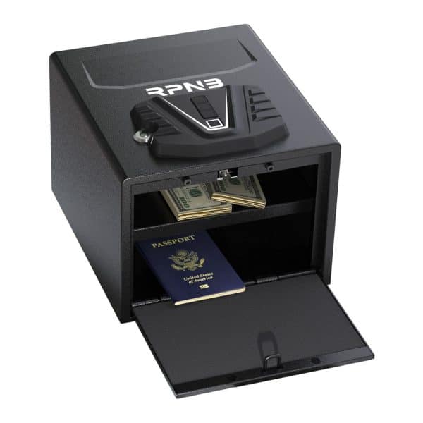 RPNB RP2002 Quick Access Biometric Pistol Safe With Electronic Lock