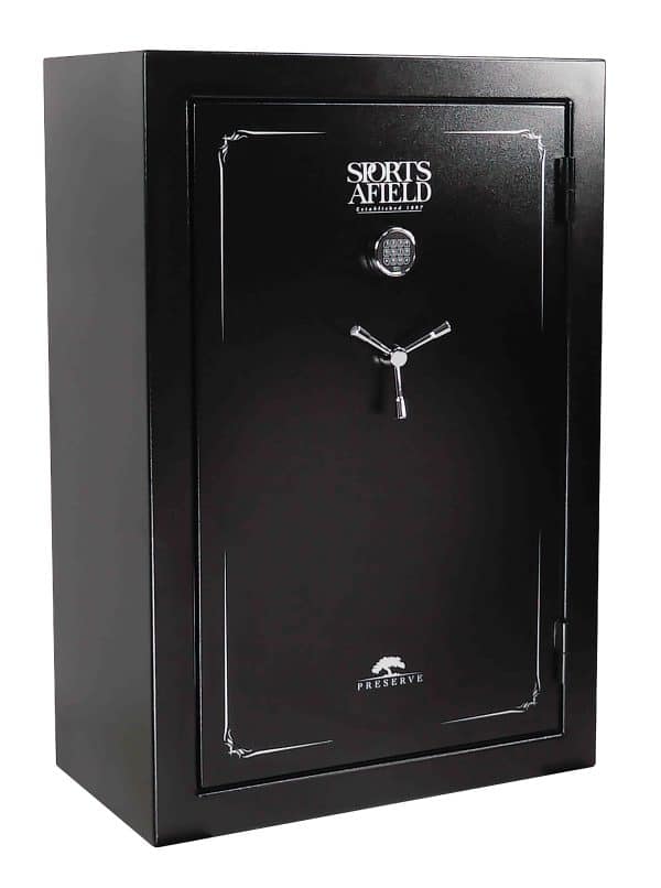Sports Afield SA5940P Gun Safe - Preserve Series - 40+8 Gun Capacity - Water and Fire Resistant Safe