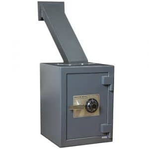 Hollon TTW-2015C Thru the Wall Deposit Safe with Combination Lock