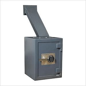 Hollon TTW-2015E Thru the Wall Deposit Safe with Combination Lock